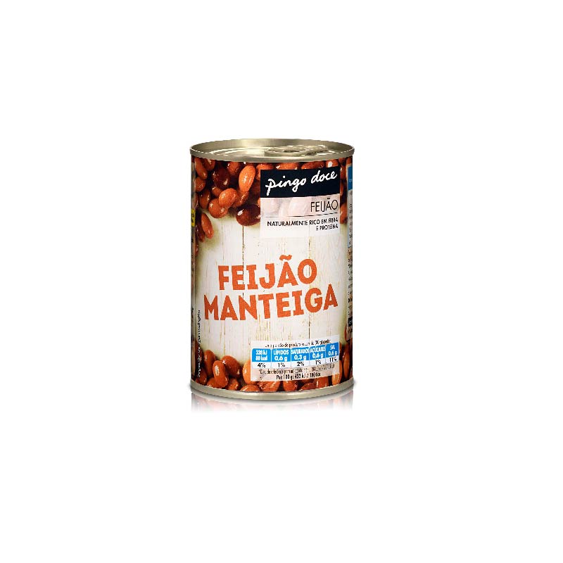 Feijão manteiga Pingo Doce 420g