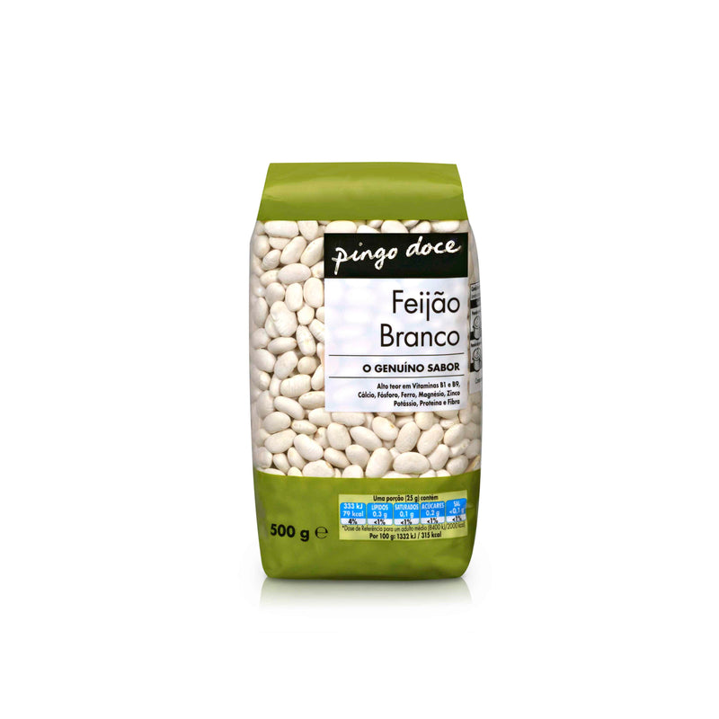 Pingo Doce haricots blancs secs 500g