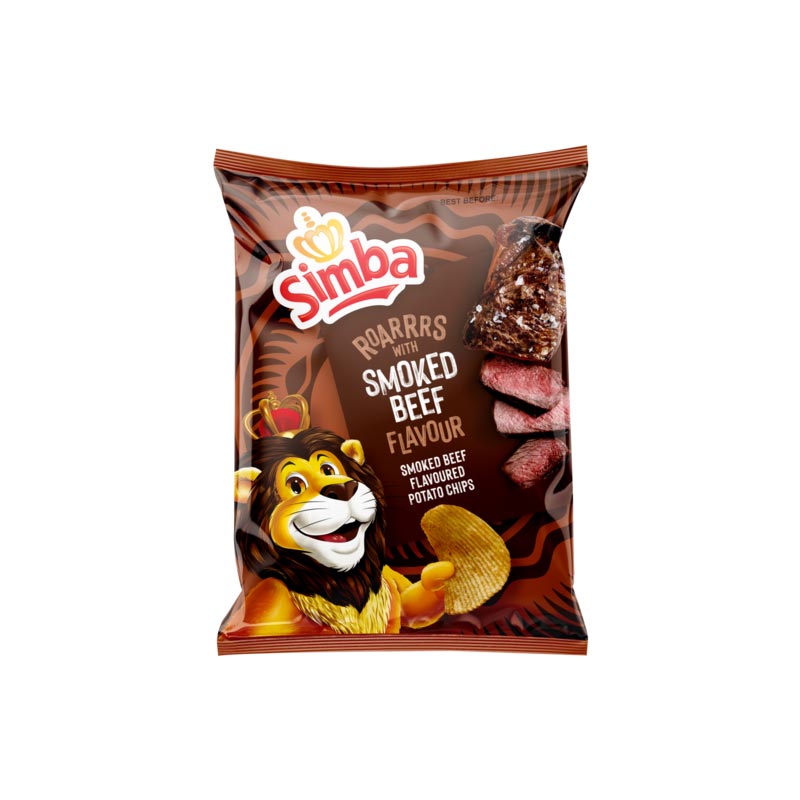 Batata frita smoked beef Simba 120g