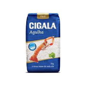 Cigala Rice 1 Kg - Extra-Long Needle Rice [16] (Box)