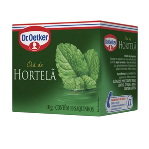 Dr.Oetker Cha de Ervas 10 Saquetas - Hortelã[24] (Caixa)