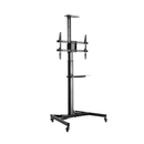 Aluminum Mobile Pedestal for TV from 37_ to 70_ EQ