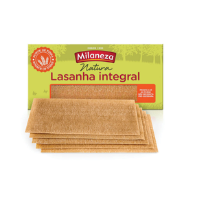 Massa Milaneza NATURA 500g - Lasanha Integral [12] (Caixa)