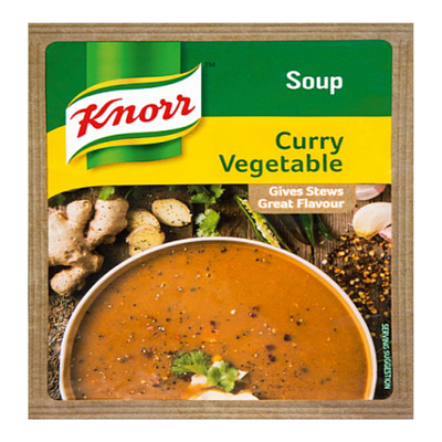 Knorr Packet Soup 50g - Curry Vegetable [6×10](Caixa)