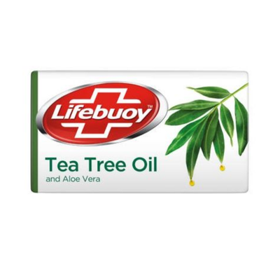 Lifebuoy Soap 175g - Tea Tree & Aloe Vera [12x6] (Embalagem)