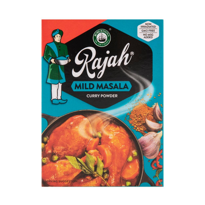 Robertsons Rajah Curry Powder  7g - Mild Masala Envel [4×40] (Embalagem)