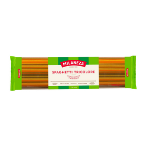 Massa Milaneza GOURMET 500g - Esparguete Tricolor[16] (Caixa)