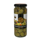 Gourmet Whole Green Olives - 345g Jar [12] (Box)