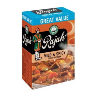 Robertsons Rajah Curry Powder 50g - Mild & Spice [4×10](Embalagem)