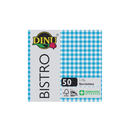 Guardanapo Dinu Bistro Everyday 1F - Blue Check 50 (Caixa)