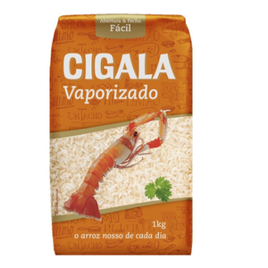 Cigala Rice 1 Kg - Extra-Long Steamed [16](Box)